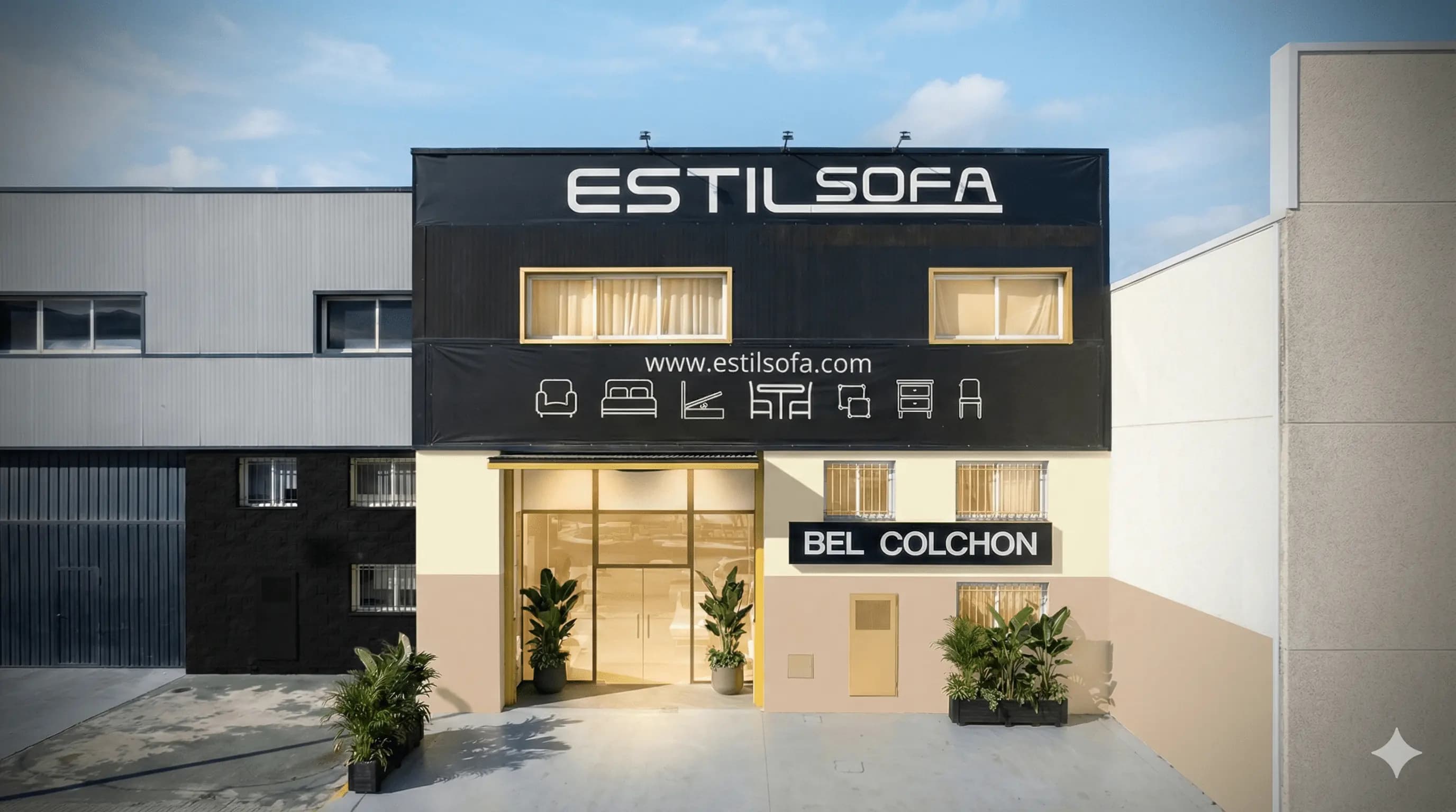 Fachada EstilSofá Museros