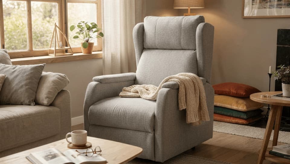 Sillón relax ergonómico de alta gama modelo BOSS - Confort total